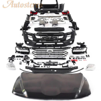 Auto Stereo Body Kits New Upgrade Aftermarket For Toyota Land Cruiser LC200 To LC300 2023 Car Wide Surrounded Diffuser Frame