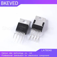 10PCS 100% New original LA78040 TO-220 78040 UTC78040 LA78040B LA78040N TO220-7 LA78045 LA78040 LA78