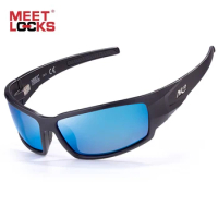 MEETLOCKS Cycling Bike Polarized Sun Glasses Outdoor Sports Bicycle Bike Sunglasses for Fishing Golfing Driving Running Eyewear