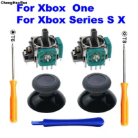 2 PCS 3D Analog Joystick Stick Sensor Module Potentiometers &amp; ThumbStick for Microsoft XBox One S X Series Controller