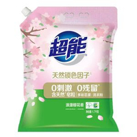 內地直送 - 超能洗衣粉非皂粉多彩芸柔低泡易漂香3.4斤天然皂粒非洗衣液