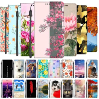 Leather Cases For OnePlus Nord 2T 5G Luxury Card Wallet Phone Cover For OnePlus 8 Pro One Plus 8T 6T Case Flork Magnetic Bags