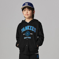 【MLB】童裝 帽T Varsity系列 紐約洋基隊(7AHDV0241-50BKS)