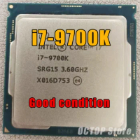Core i7-9700K i7 9700K 3.6GHz Eight-Core Eight-Thread CPU Processor 12M 95W PC Desktop LGA 1151