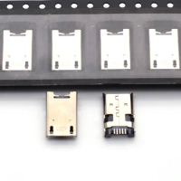 10pcs Micro mini USB Jack socket for Asus MeMO K005 K00A K00Y T100TA DC Charging Port Connector dock plug replacement repair