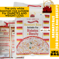 Lal Qilla 5kg Diabetes Basmati Rice For Obesity
