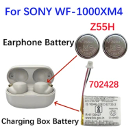 For ZeniPower Z55H 3.85V 75mAh Battery For SONY WF-1000XM4 1000XM4 XM4 Bluetooth Earbuds Headset Batteria + Free gift Tools