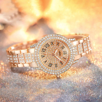 SHIIE Jam Tangan Wanita Watch Woman Mewah Mancury Diamond Diamond Witches Waterproof Waterproof Miss