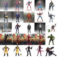 Marvel Legends Tony Banner Pizza Scarlet Multiverse 2099 Spiderman Deadpool Hydra Action Figure Collection Hot Sale