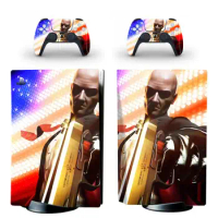 Hitman PS5 Standard Disc Edition Skin Sticker Decal Cover for PlayStation 5 Console &amp; Controller PS5 Skin Sticker Vinyl