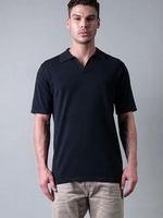 Lois Kaos Polo Knit Lengan Pendek ZKN001NV M