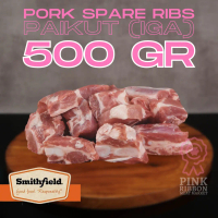Paikut /Iga Potong (Pork Spare Rib Cuts)- Import 500G (Frozen) Paikut / Iga Babi Murni Sudah Dipoton