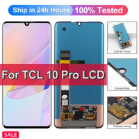 6.47" NEW For TCL 10 Pro 10pro T799B T799H 10 Plus T782H LCD Touch screen Digititzer For TCL 10Pro Pantalla Assembly With Frame