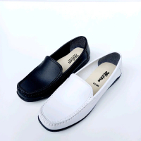 Sepatu Pantofel formal wanita Milton MM 319 Hitam Guru Kantoran Flat Shoes