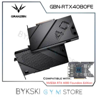 Granzon Full Armor 4080 Graphics Card Water Block For NVIDIA RTX 4080 Founders Edition Cooler Radiator GBN-RTX4080FE