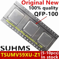 ชุดชิปเซ็ต TSUMV59XU Z1 QFP 100 ชิ้น (100%)