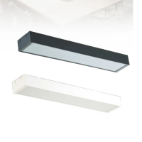 【KAO’S】北歐現代簡約LED T8燈具．白框．黑框兩款2入裝(KS9-2502-2)