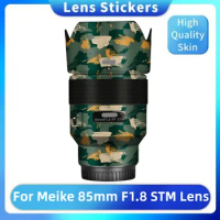 For Meike 85mm F1.8 FF STM Decal Skin Vinyl Wrap Film Camera Lens Body Protective Sticker Coat ( E Mount ) FE85F1.8 STM