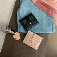 NCW-089 Luxury Ladies 12 card Slot Wallet Hasp Short Wallets Purse Luxury Wallet ID Credit Card Hold