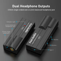 Fosi Audio Amplifier DS1 HiFi DAC Headphone Mini Audio USB DAC Amp Support 32bit/768kHz with 3.5MM 4