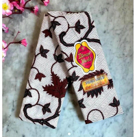 Kain Batik Putih Motif Puger Merek Dinar Hadi Jarik Batik Bawahan Kebaya Batik Karnaval