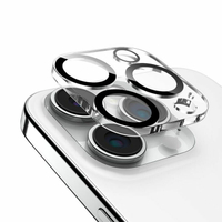 RAPTIC Apple iPhone 15 Pro/15 Pro Max 一體式鏡頭玻璃貼(兩套裝)【APP下單最高22%點數回饋】