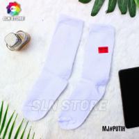 KAOS KAKI SEKOLAH MJ PUTIH POLOS PILIH UKURAN (UNISEX) PEREMPUAN LAKI-LAKI