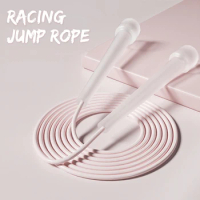 2.8M Aerobics Home Kids Sports Jump Rope Transparent Handle Racing Jump Rope Exercise Equipment