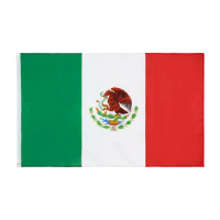 Johnin 90X150cm Mx Mex Mexicanos Mexico Flag