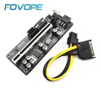 1-10PCS Riser 010 USB3.0 PCIE Riser 010S PCI Express Cable Riser Card For Video Card PCI-E X16 Extender For Bitcoin Miner Mining