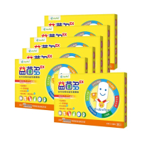 【JoyHui佳悅】益菌多BC198兒童益生菌6盒組(共180包 澳洲專利乳酸菌+DHA+乳鐵蛋白+益生元)
