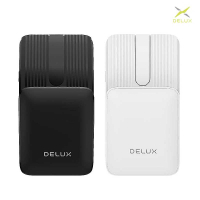 保固六個月 DeLUX MF10 Pro 輕巧摺疊滑鼠(含雷射筆功能) 迷你滑鼠 便攜滑鼠 辦公滑鼠 藍牙滑鼠 口袋滑鼠