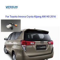 Car Rear View Camera For Toyota Innova Crysta Kijang AN140 2016 For TOYOTA INNOVA CRYSTA II 2ND GEN 2016~2020 Reverse backup cam