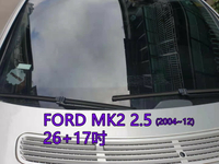 FORD FOCUS MK2 MK2.5 (2004~12) 26+17吋 雨刷 原廠對應雨刷 汽車雨刷 靜音 耐磨 專車專用