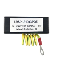 100/1000M POE IP Camera Network POE Switch RJ45 &amp; POE Surge Protector Protection Device Lightning Arrester SPD 1000M Ethernet