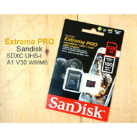 SanDisk Extreme PRO micro 128G【讀95MB 寫90MB】記憶卡 公司貨【中壢NOVA-水世界】【跨店APP下單最高20%點數回饋】