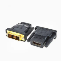 20pcs/lot HDMI Female to DVI-D 18+1 Male Adapter Converter Digital Visual Interface Connector