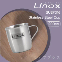 【一品川流】Linox316小口杯-200cc-2入