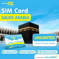 JavaMifi SIM Card Saudi Arabia Unlimited Quota | SIM CARD SAUDI ARABIA Unlimited QUOTA 1GB/DAY - 3 H