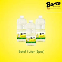 Promo!! Botol 1 ltr (3 Pcs) Minyak Goreng Kelapa "Barco"
