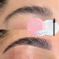 3D Wild Eyebrow Styling Gel Easy To Wear Brow Wax Pomade Soap Waterproof Sweatproof Long-Lasting Eyebrow Shaping Cream Cosmetics