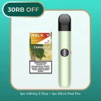 Special Bundle RELX Infinity 2 Plus Device - Misty Leaf Oolong Ice Tea