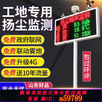 【台灣公司 可打統編】揚塵監測系統智慧工地噪聲環境實時在線監測PM2.5pm10粉塵檢測儀
