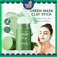 BPOM Meidian Green Mask Pore Clay Stick Masker Wajah Pembersih Pori Pori dan Minyak Venrc Wakakids
