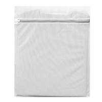 【isona】加厚款純色細網洗衣袋 衣物袋 3號 50x60公分(洗衣袋 洗衣網 內衣袋 旅行收納袋)