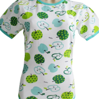 green apple printing bodysuit/adult onesie/adult baby romper/abdl clothes