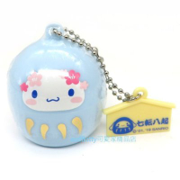 asdfkitty*大耳狗達摩造型原子筆吊飾/掛飾-日本正版商品