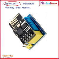 โมดูลเซ็นเซอร์วัดอุณหภูมิความชื้น ESP-01S DHT11 Temperature Humidity Sensor Module ESP8266  ESP-01  