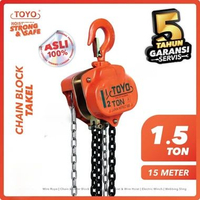 Chain Block / Takel 1.5 Ton x 15 Meter TOYO