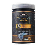 【Ultra Fresh 鮮蝦食譜】APEX孔雀魚-全營養天然成長配方1150ml(孔雀魚飼料 劍蝦 昆蟲 益生菌 魚飼料)